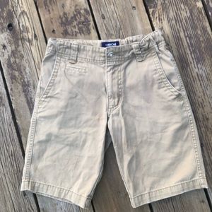 Cherokee Boys Adjustable Waist Cargo Shorts tan 8